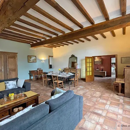 乡村民宿 Manoir Du Xveme Siecle Avec Jardin Prive, Cheminee Et Animaux Acceptes - Fr-1-497-204 *