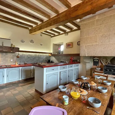 Manoir Du Xveme Siecle Avec Jardin Prive, Cheminee Et Animaux Acceptes - Fr-1-497-204 乡村民宿 Colombiers (Orne)