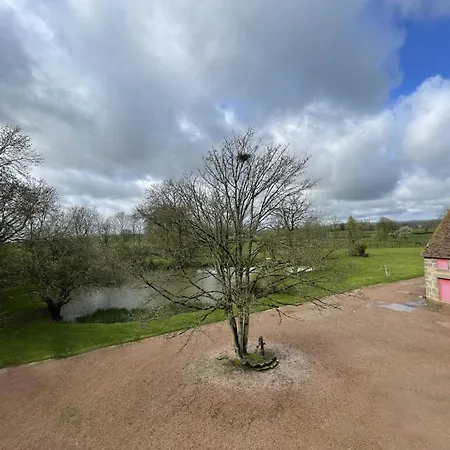 乡村民宿 Manoir Du Xveme Siecle Avec Jardin Prive, Cheminee Et Animaux Acceptes - Fr-1-497-204