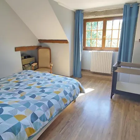 乡村民宿 Manoir Du Xveme Siecle Avec Jardin Prive, Cheminee Et Animaux Acceptes - Fr-1-497-204 Colombiers (Orne)