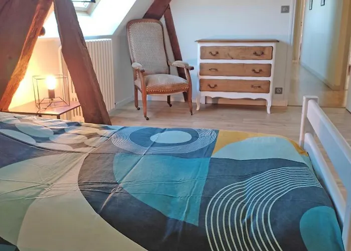 Casa de Férias Manoir Du Xveme Siecle Avec Jardin Prive, Cheminee Et Animaux Acceptes - Fr-1-497-204 *