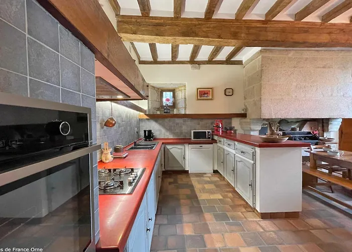 Casa de Férias Manoir Du Xveme Siecle Avec Jardin Prive, Cheminee Et Animaux Acceptes - Fr-1-497-204 *