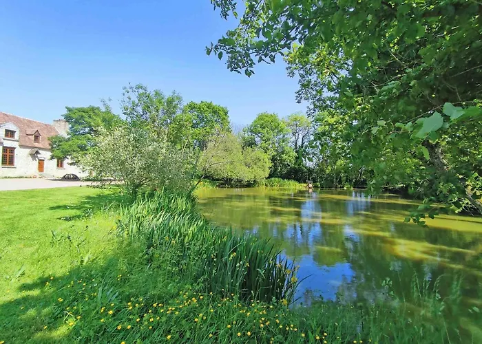 Casa de Férias Manoir Du Xveme Siecle Avec Jardin Prive, Cheminee Et Animaux Acceptes - Fr-1-497-204 Colombiers (Orne)